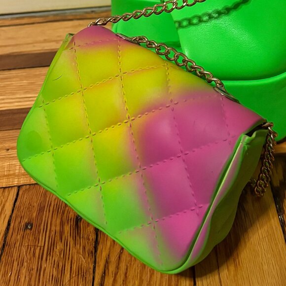 Neon Multicolor Mini Pocketbook - Picture 3 of 4